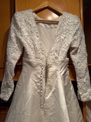 Vestido de Novia diseño Jesus Peiro, Blanco