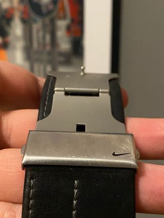 Reloj Nike Orient.  Doble Esfera Plata y Negro.