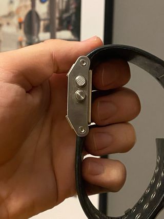 Reloj Nike Orient.  Doble Esfera Plata y Negro.