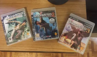 Pack Uncharted 1, 2 y 3 para PS3