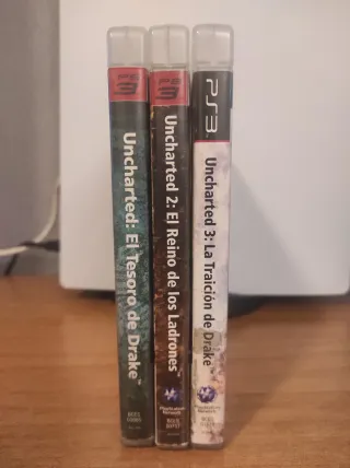 Pack Uncharted 1, 2 y 3 para PS3
