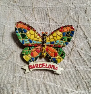 Imán Mariposa Barcelona