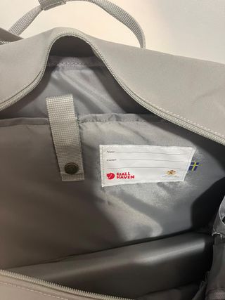 Bolso Viaje Fjallraven Kanken Gris