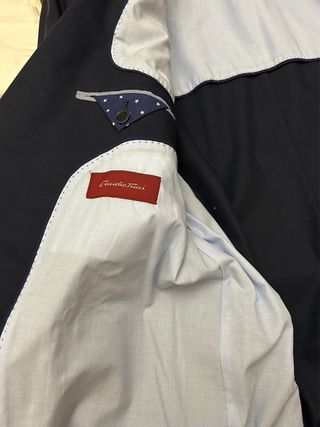 Americana EMIDIO TUCCI Azul Talla 68 NUEVAetiqueta