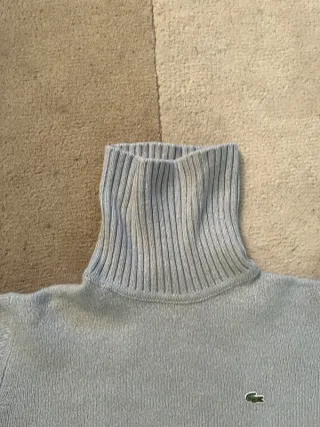 Jersey Cuello Alto Vintage Lacoste Azul
