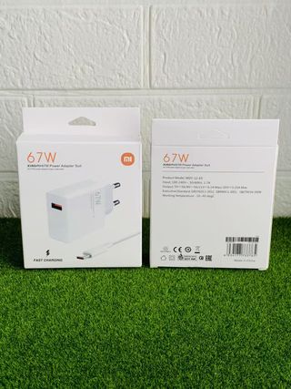 Cargador Xiaomi 67w Original Cable C + Adaptador