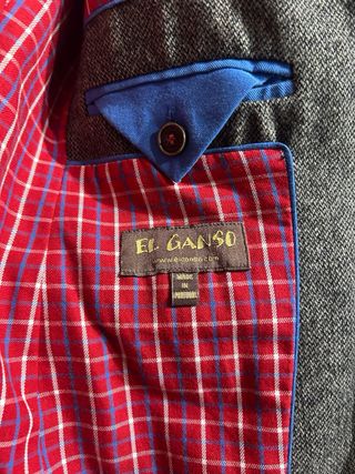 Americana El Ganso Mujer Gris