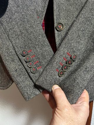 Americana El Ganso Mujer Gris