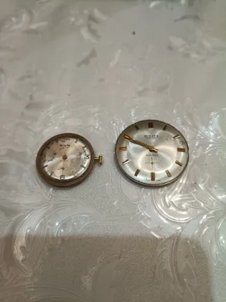 2 Movimenti Orologi Vintage Carica Manuale