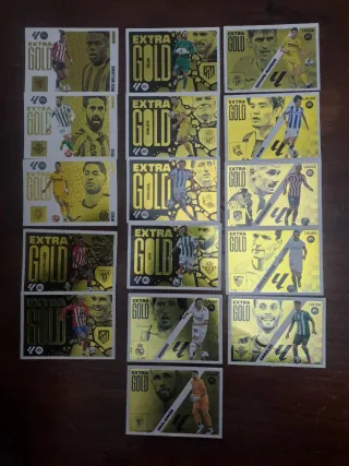 Cromos Extra Gold Fútbol - 4€