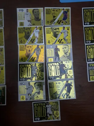 Cromos Extra Gold fútbol - 5€