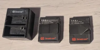 GoPro Hero 3 Bianca + Accessori + Scatola + batterie