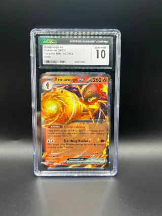 Armarouge EX CGC 10 Paradox Rift 027/182