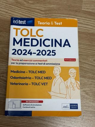 Manuali Tolc Medicina, Veterinaria ed Odontoiatria