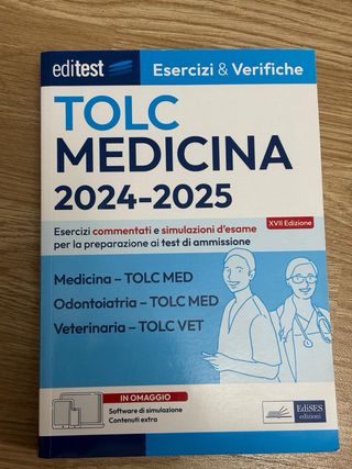 Manuali Tolc Medicina, Veterinaria ed Odontoiatria