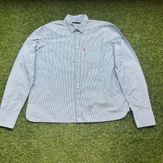 Camisa Levi's Rayas Azul