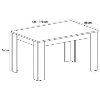 ✅MESA EXTENSIBLE MOD. CORFU