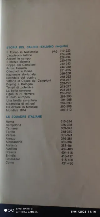 Il Calcio Italiano - Volumi 1-4