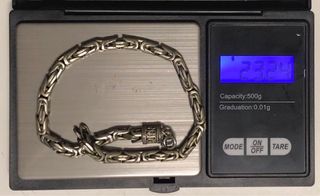 Pulsera Plata Ley Ornamental + Regalo