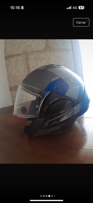 Casco Moto Shark con Intercomunicador