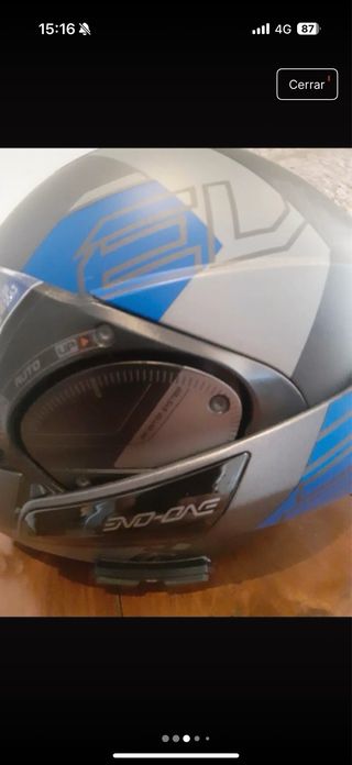 Casco Moto Shark con Intercomunicador