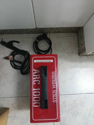 Máquina de Soldar Stick Welder Roja
