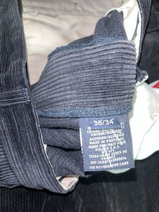 Pantalón Pana Vintage Ralph Lauren Negro