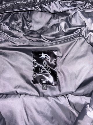 Chaqueta Stüssy Puffer Negra