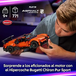 LEGO Technic 42222 Bugatti Chiron Pur Sport