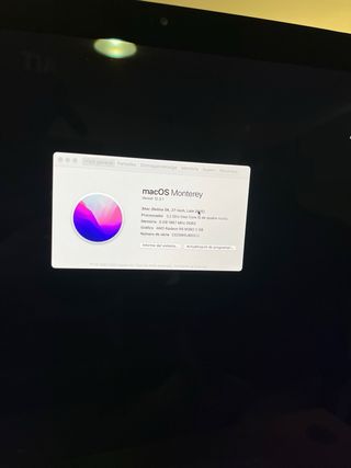 iMac 27” 2015 Apple Plata/Blanco