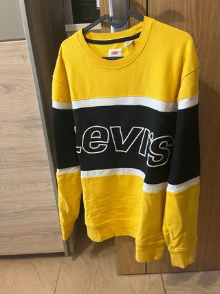 Sudadera Levi's Talla M Amarilla y Negra
