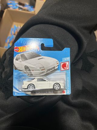 Hot Wheels 89 Mazda Savanna RX-7 FC3S Blanco