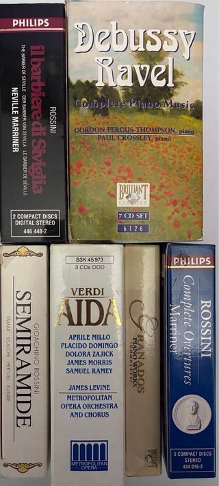 CDs música clasica. Lote 7.