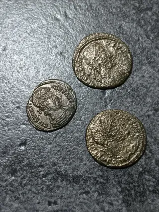3 Monete Impero Romano Costante Costantino