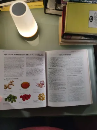 Comida que sana. Libro de cocina y comida sana.