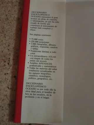 Diccionario enciclopédico Océano