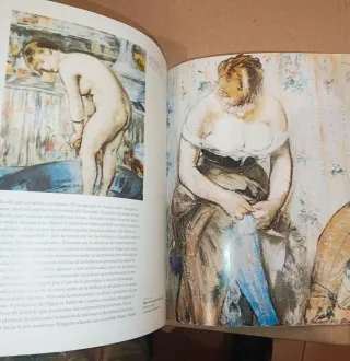 Libro sobre el pintor Manet
