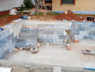 Construcción de piscinas