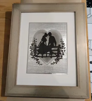 2 Quadri Moderni con Cornice