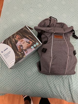 Mochila Portabebés Jane Dual Gris