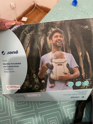 Mochila Portabebés Jane Dual Gris