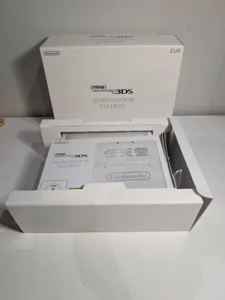 New Nintendo 3DS Ambassador Edition Bianco