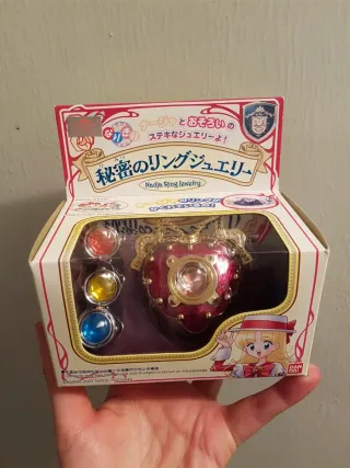 Broche corazón Ashita no Nadja Applefield antiguo