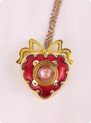 Broche corazón Ashita no Nadja Applefield antiguo