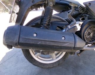 Tubo de escape yamaha 107818 cignus x 125