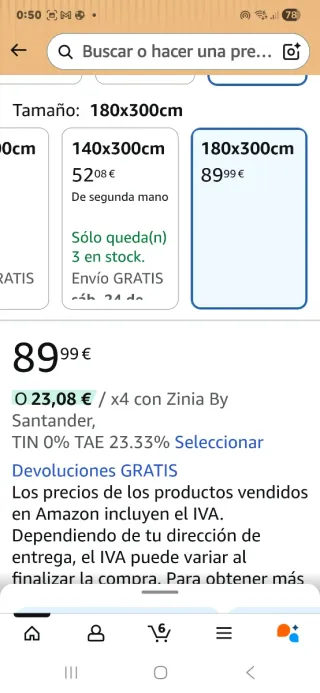 Toldo Lateral Retráctil VOUNOT® Gris