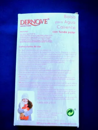 Bolsa de agua caliente de forro polar