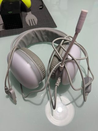 Auriculares Gaming Battletron Blancos