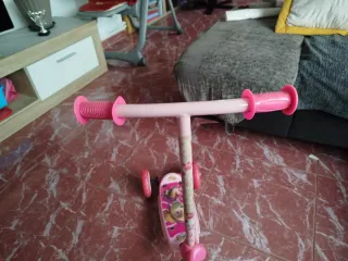 Patinete infantil 3 ruedas rosa