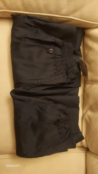 Pantalón trabajo azul hombre